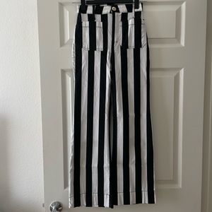 Show me your mumu high waisted striped pants